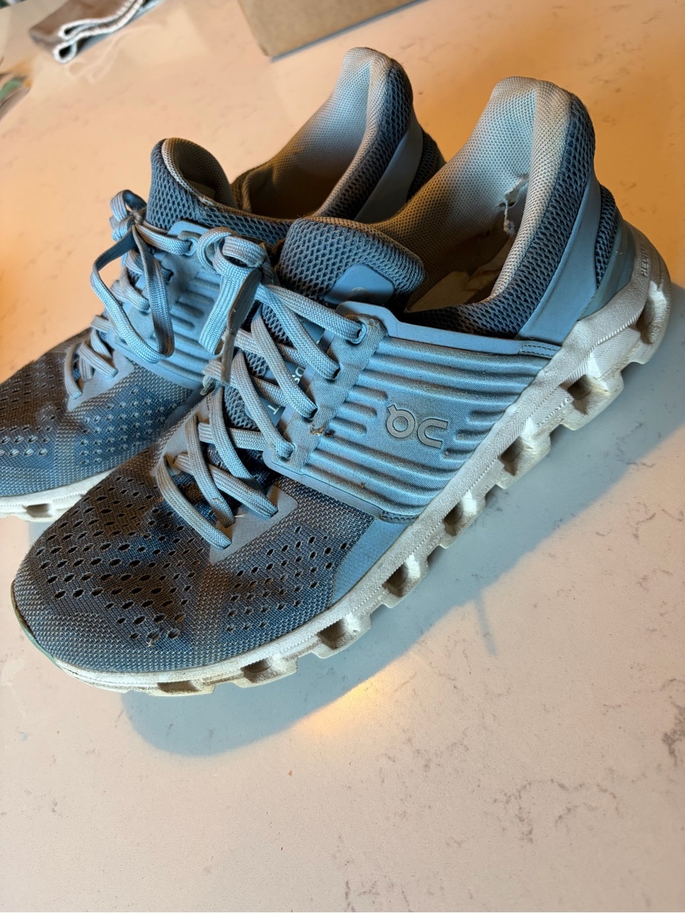 On Running Cloud Women’s Running Shoes — Light Blue